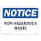 Signmission OSHA Notice, 3.5" Height, Non-Infectious Waste Sign, 5" X 3.5", Landscape OS-NS-D-35-L-15079 - alternate 1